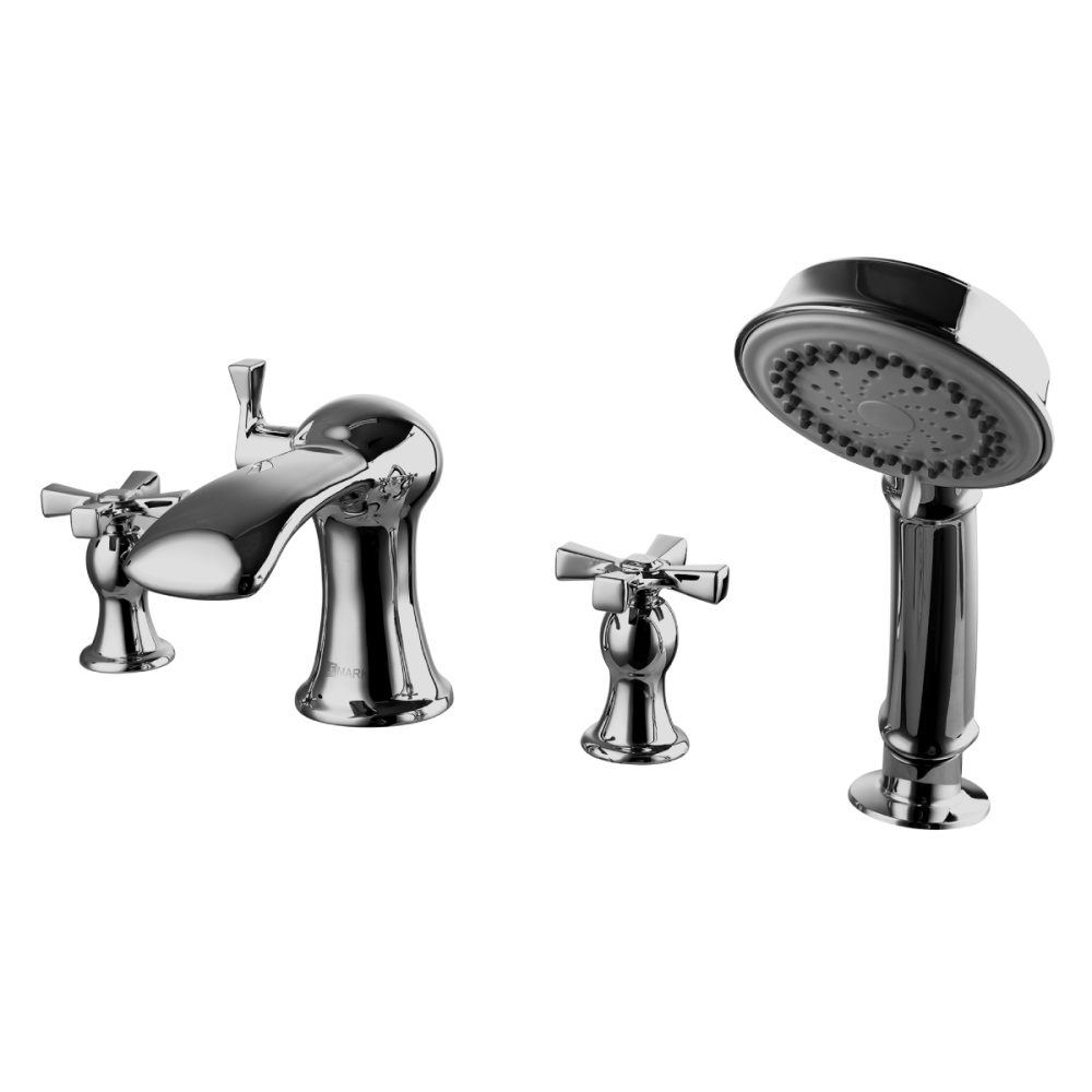 Фото Смеситель Lemark Benefit LM2541C на борт ванны, встраиваемый