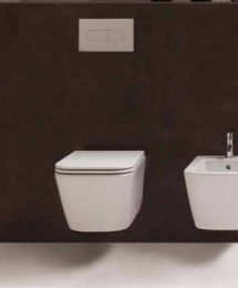 Унитаз подвесной Globo Stone (STS03.BI) белый