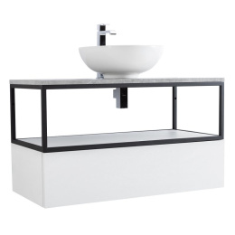 Вставка в дно металлического каркаса под раковину CEZARES CADRO-100-MENS-BIANCO