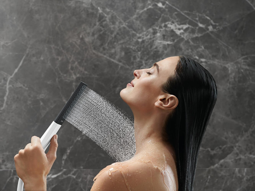 Ручной душ Hansgrohe Rainfinity (26867700) белый матовый