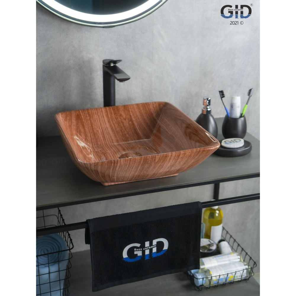 Раковина накладная Gid Mnc180