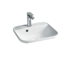 Фото Раковина накладная 40 см ArtCeram Gio Evolution (GIL008 01 00) белый