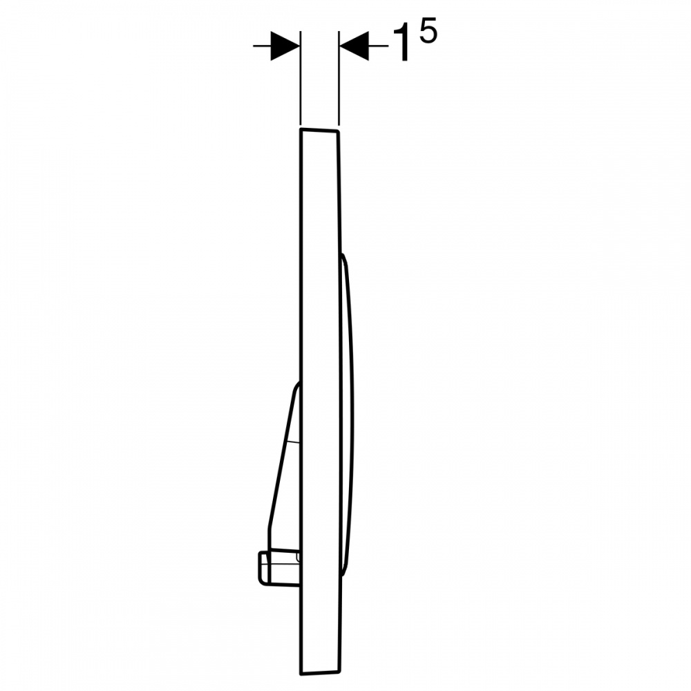 Кнопка смыва Geberit Sigma 20 (115.882.JT.1) белый
