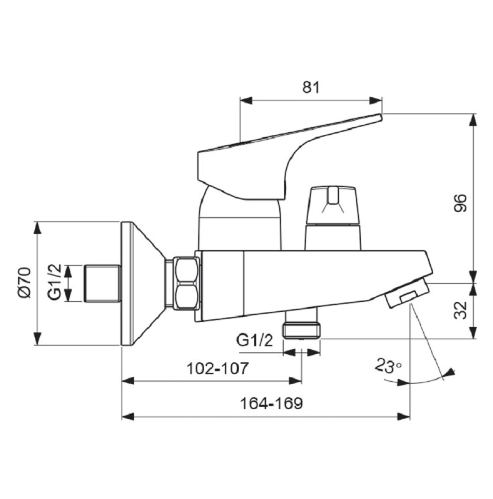 Комплект смесителей Vidima Next BD128AA, хром