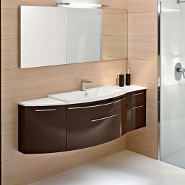 Stocco Vela  Композиция №10 Комплект мебели для ванной комнаты 1600хh480х350 мм