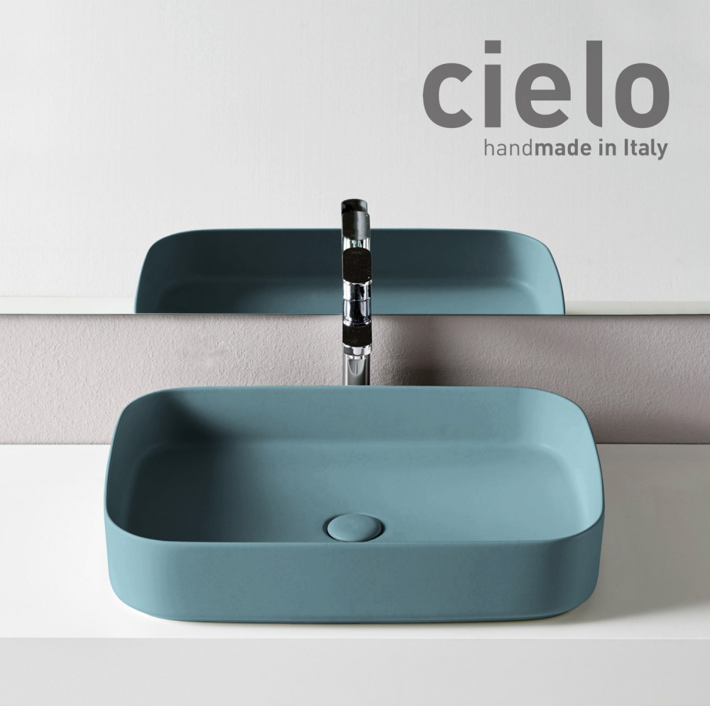 Ceramica CIELO Shui Comfort SHCOLAR60PL - Раковина накладная на столешницу 60*40 см (Polvere)