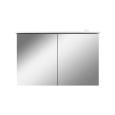 000-Am.Pm M70AMCX1001WG SPIRIT 2.0, Зеркальный шкаф с LED-подсветкой, 100 см, цвет: белый, глянец