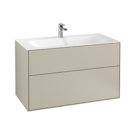 Villeroy Boch Finion F02000HH Тумба под раковину 996х498 мм (Sand Matt)