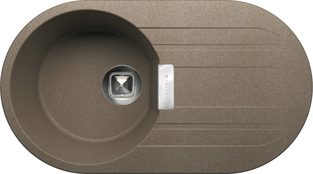 Фото Кухонная мойка TOLERO TL-780 (TL-780 №823 темно-бежевый)