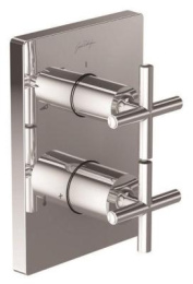 Фото Смеситель Jacob Delafon Modulo Classic E98732-CPдля душа термостатический, на 2 выхода