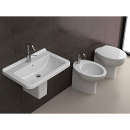 Сиденье с крышкой для унитаза Hatria Erika Pro (YXAG01) белый
