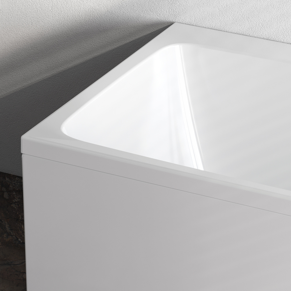 Фото Акриловая ванна 170x75 Am.Pm (W84A-170-075W-A), прямоугольная