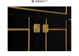 Мебель для ванной Aquanet Честер 60 черный/золото