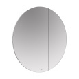 Зеркальный шкаф Roca Luna 80 ZRU9307737 с подсветкой цвет Антрацит