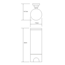 Фото Диспенсер для ватных дисков WasserKRAFT k-1079