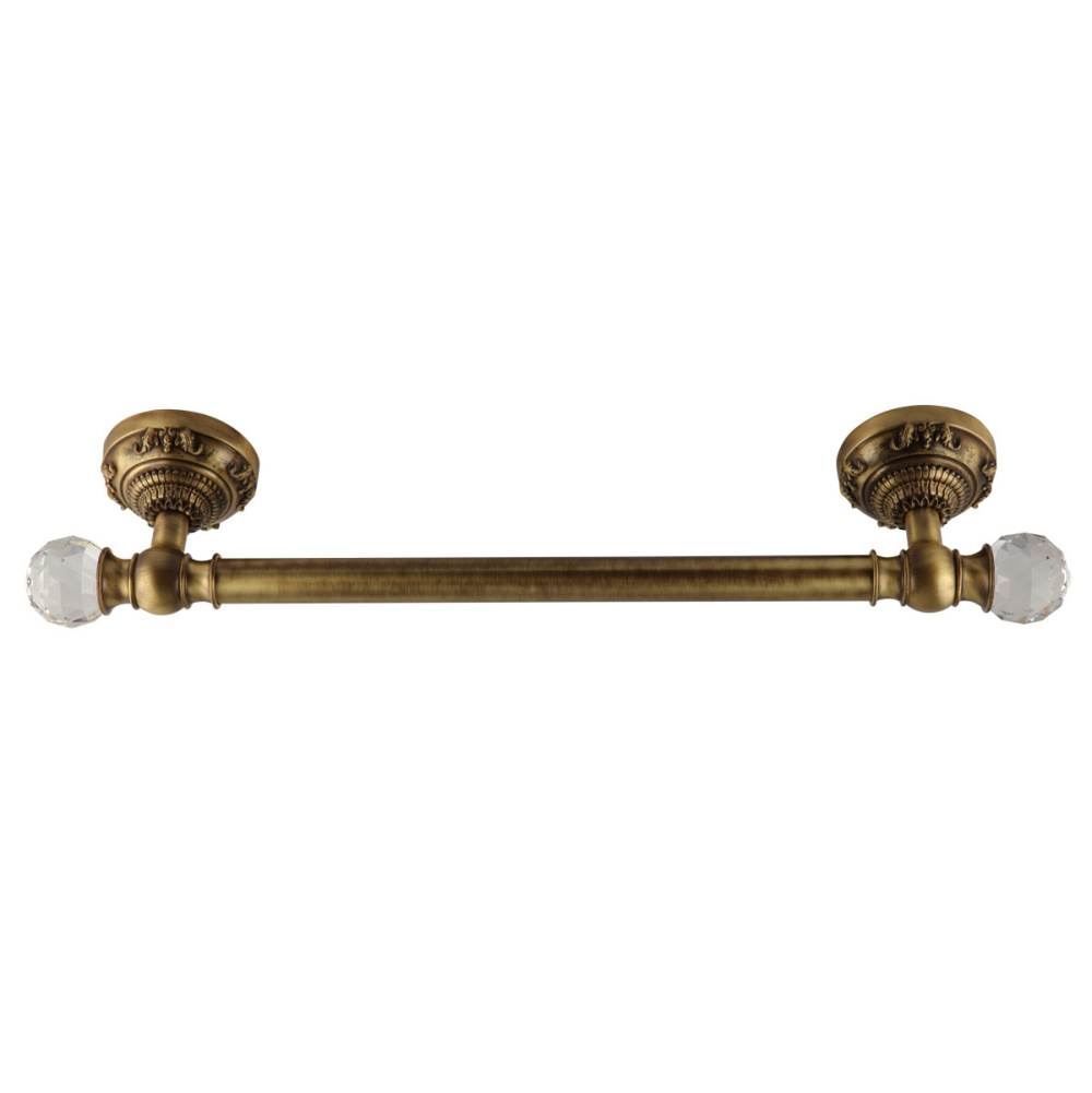 Фото Migliore Cristalia 16778 Полотенцедержатель L45 см, бронза SWAROVSKI
