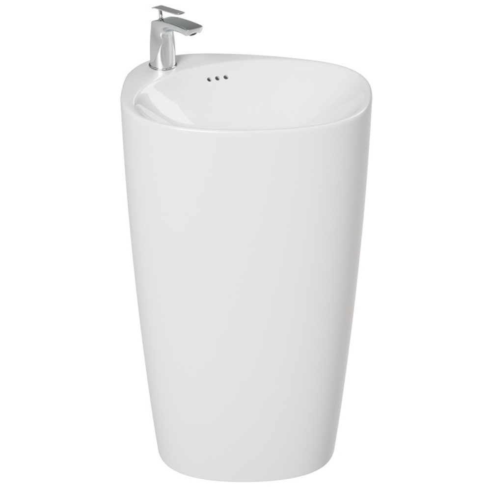 Раковина напольная Laguraty 2100W, 52 х 41 х 85 см