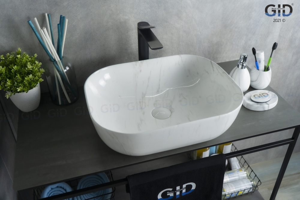 Фото Раковина накладная Gid K397D9