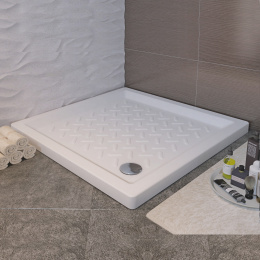 Фото Душевой поддон RGW CER 19170188-01 квадратный керамический