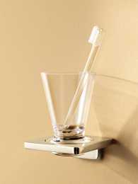 Стакан Villeroy&Boch (Dornbracht) LaFleur 83 400 955 00 подвесной, стекло/хром