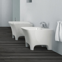 Биде напольное ArtCeram Cow (CWB002 01 00) белый