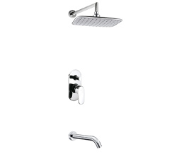 Фото Душевая система встраиваемая WasserKRAFT A13031 хром