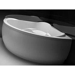 Акриловая ванна 150x150 Aquanet (00204003), Четверть круга, Гидромассаж: есть