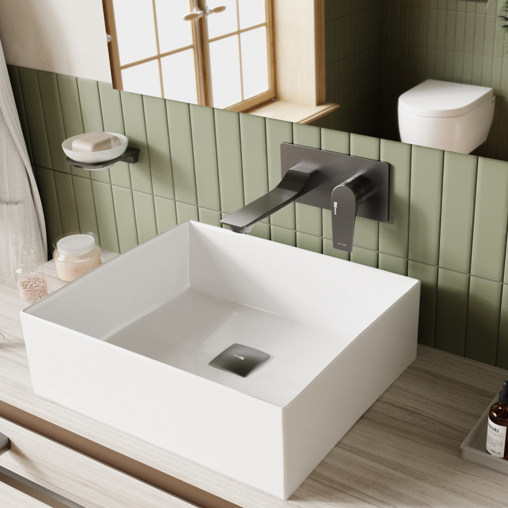 Фото WasserKRAFT 8430 Встраиваемый смеситель для раковины