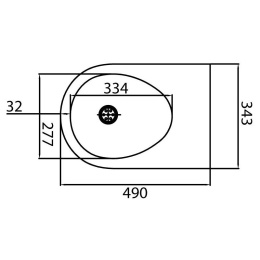 Фото Писсуар подвесной из нержавеющей стали MOEFF MF-313