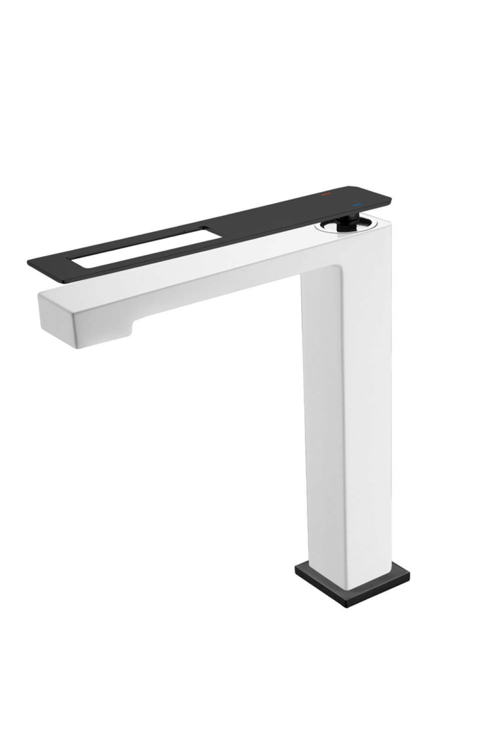 Фото Смеситель для умывальника Boheme Q (142-WB) белый