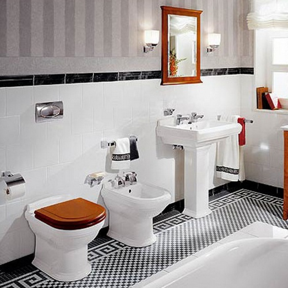 Villeroy&Boch Hommage 744200R2 Биде напольное (ярко-белый)