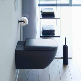 Подвесной унитаз Duravit Happy D.2 2222098900, черный