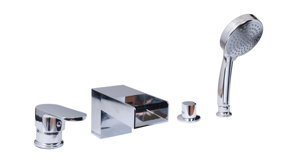 Фото Смеситель для ванны Boheme Cascade (493) хром