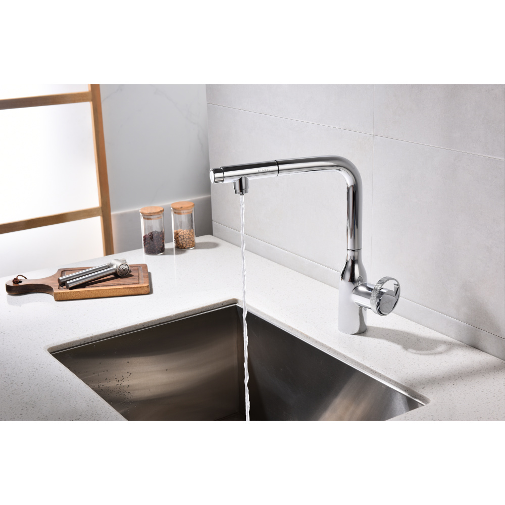 Смеситель для кухни Paulmark Urban (Ur213104-CR) хром