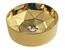 Фото Раковина 40 см Armadi Art NeoArt (864) золото