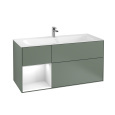 Villeroy Boch Finion G060GFGM Тумба под раковину 1196х498 мм (glossy white/olive matt)