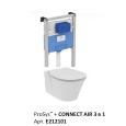 Инсталляция Ideal Standard ProSys E212101 с унитазом Connect Air AquaBlade E005401, сиденье микролиф