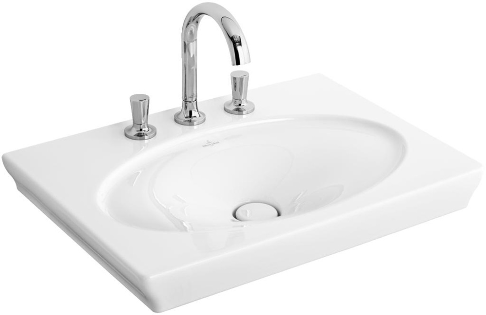 Фото Раковина 6126G1R1 VILLEROY&BOCH LA BELLE, 700х490 мм