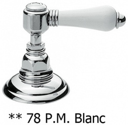Смеситель Nicolazzi Dames Anglaises 1400BZ78 для душевой стойки, бронза, ручки P.M. BLANC