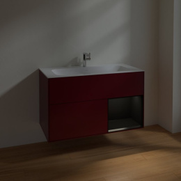 Villeroy Boch Finion F040PDHB Тумба под раковину 996х498 мм (black matt/peony matt)