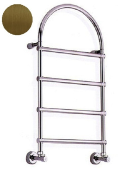 Фото Полотенцесушитель водяной Margaroli Sole 4424704OBNA, с аркой, высота 98 см, ширина 53.5 см, старая 