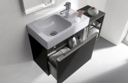 Шкафчик Geberit iCon 840237000, 37 см, с многофункциональным ящиком, цвет белый