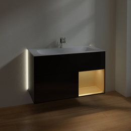 Villeroy Boch Finion G040HFPH Тумба под раковину 996х498 мм (gold matt/glossy black)