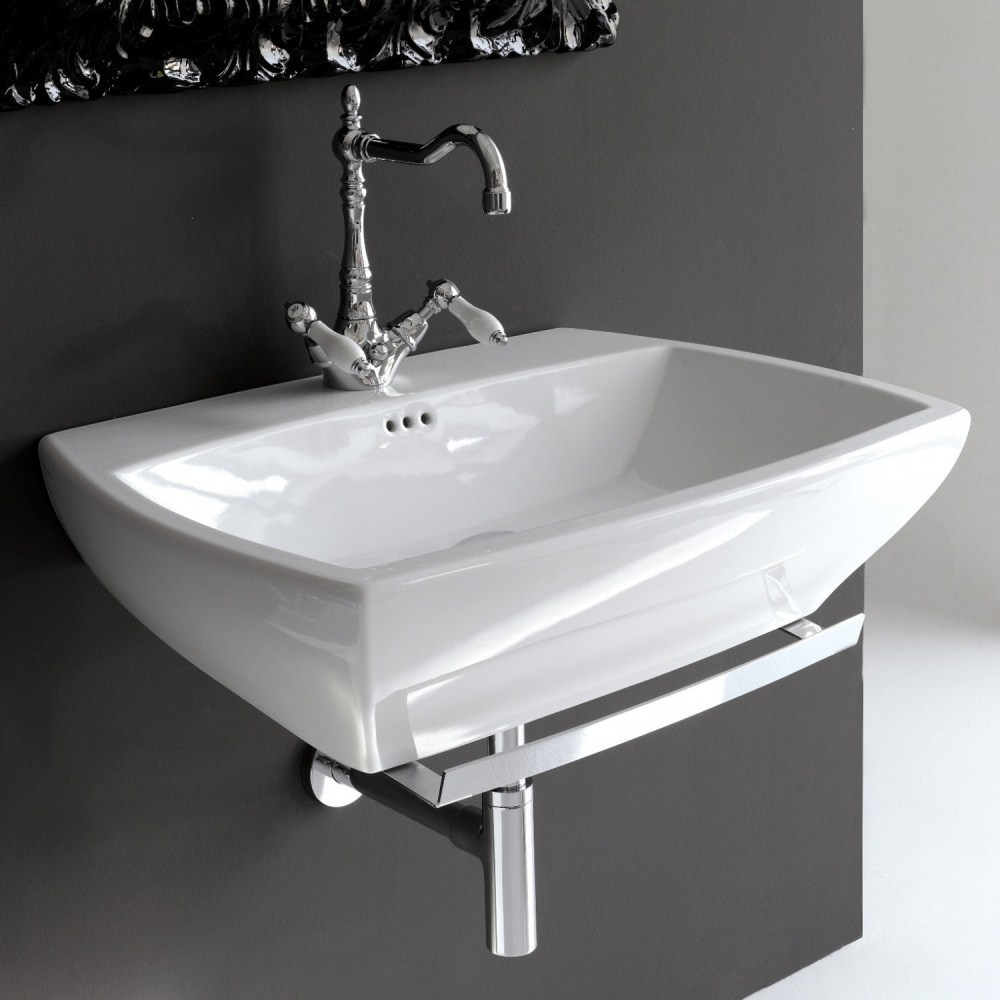 Раковина 70 см ArtCeram Jazz (JZL005 01 00) белый