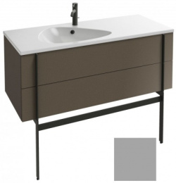 Тумба под раковину Jacob Delafon Nouvelle Vague 120см, EB3035-S46, цвет - пепельный сатин