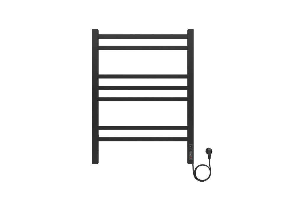 Фото Полотенцесушитель электрический Aquatek Альтаир (AQ EL KP0770BL), цвет черный