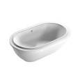 Раковина встраиваемая под столешницу 60 см GLOBO Forty3/Bowl SC043.BO, белый матовый, санфарфор
