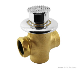 Фото Кран смывной напольный для унитаза и чаши Генуя Варион 8493900