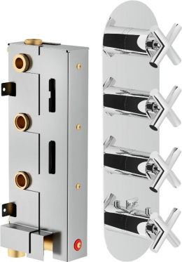 NOBILI Spring SP57103CR_WE00103 Термостат для душа (хром)