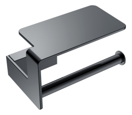 Фото Держатель туалетной бумаги Boheme Q (10941-SGM) антрацит